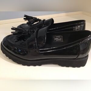 Jones Black Patent Leather Loafers -  Sz 8 1/2 nwot
